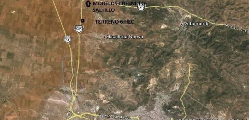 Terreno Comercial en Venta en Morelos, Zacatecas En Autopista