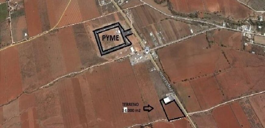 Terreno Comercial en Venta en Morelos, Zacatecas en la autopista