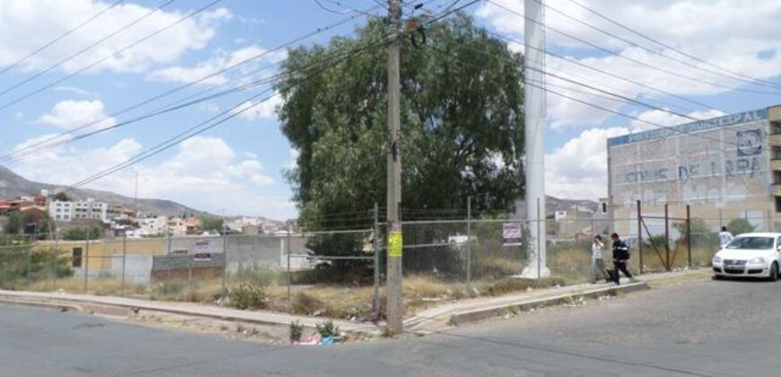 Terreno en Venta o Renta en Guadalupe, En Col. Nuevo Bernardez