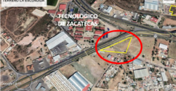 Terreno Comercial en Venta en Zacatecas, Zac. en La Escondida, Frente al Tecnológico de Zacatecas