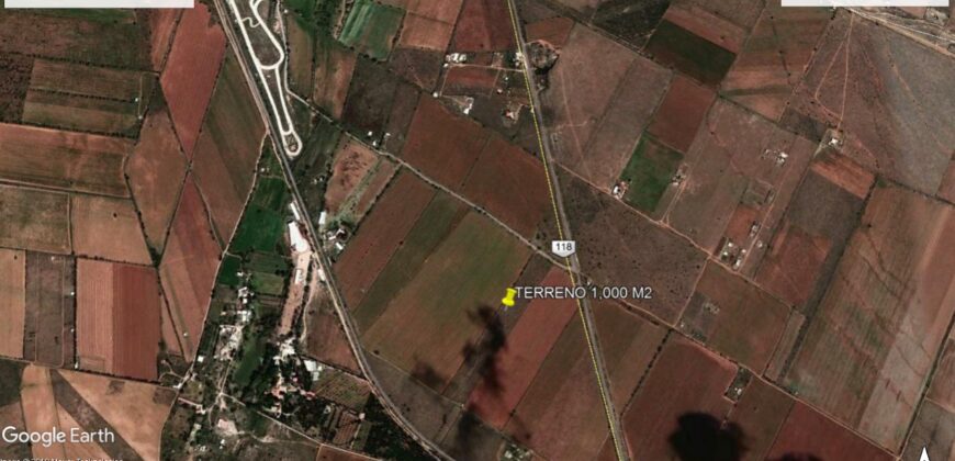 Terreno en Venta en Guadalupe, en Casas Coloradas, por Autódromo