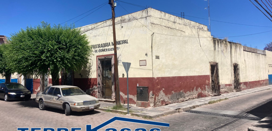 Terreno Comercial en Venta en Jerez, Zacatecas, en Colonia Centro