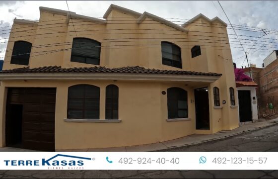 Casa u Oficina en Renta en Zacatecas, en la Colonia Hidraulica