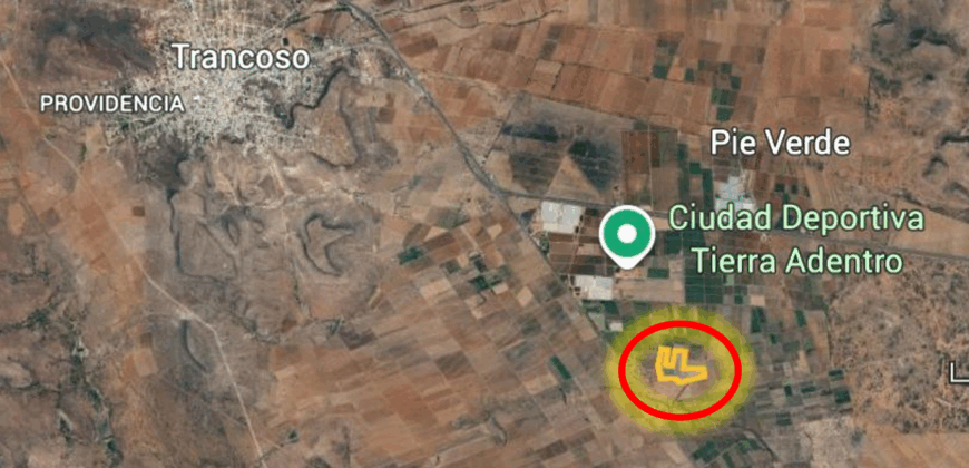 Rancho en Venta en Trancoso, Zacatecas, en Ciudad Deportiva Tierra Adentro