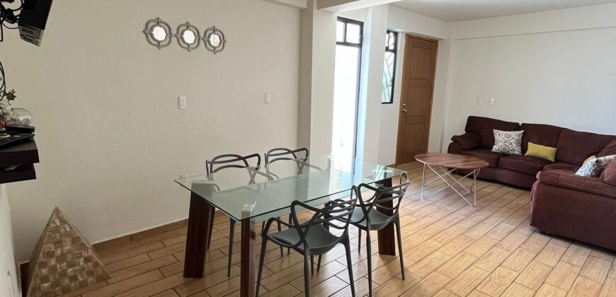 Departamento Amueblado en Renta en Zacatecas en El Centro, sobre Avenida González Ortega