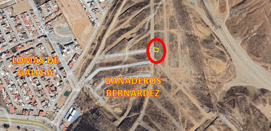 Terreno en Venta en Zacatecas, en Ganaderos Bernárdez