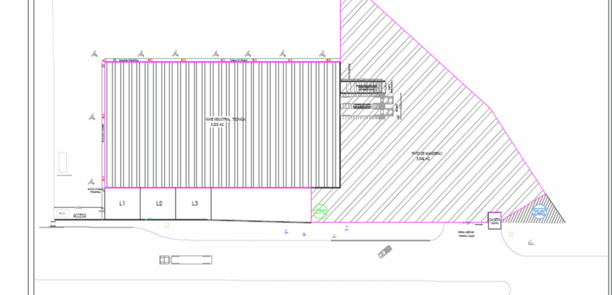 Nave Industrial en Renta en Parque Industrial Sumar 1, en Calera de Víctor Rosales, Zacatecas