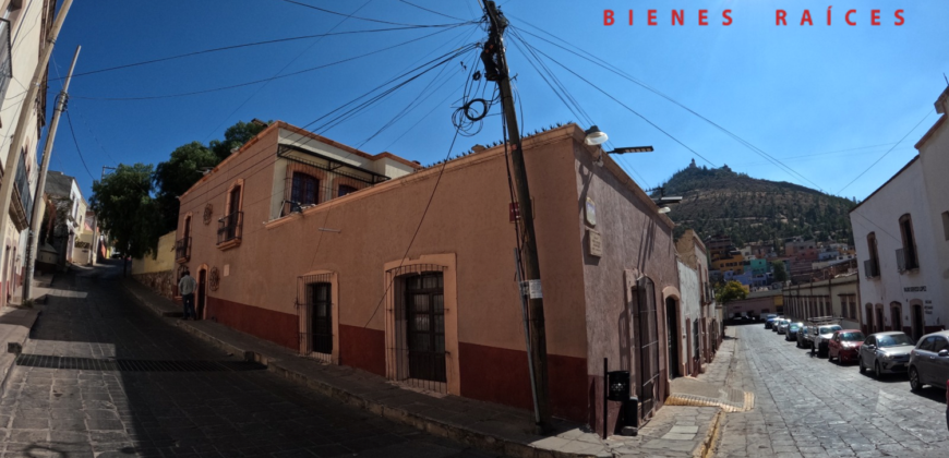Casa colonial amueblada en Venta en Zacatecas en el centro histórico