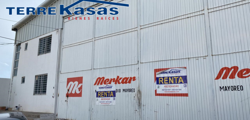 Bodega Comercial en Renta en Guadalupe, en Parque Industrial