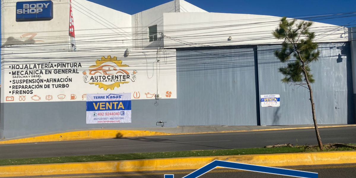 Bodega Comercial en Venta en Zacatecas, Sobre Avenida Netzahualcóyotl
