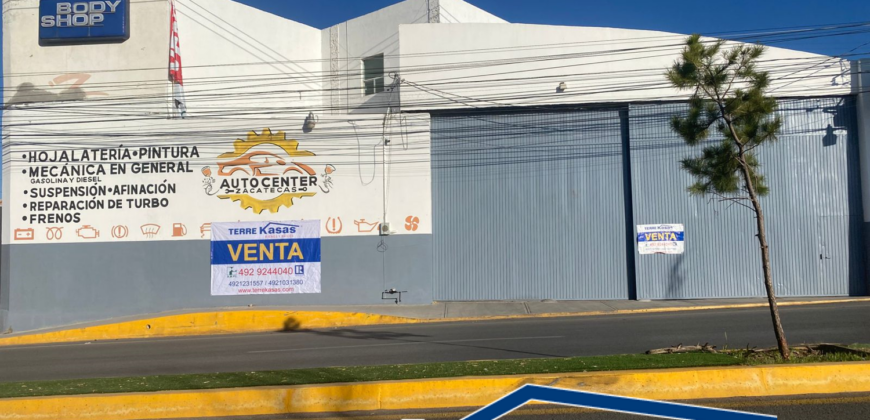 Bodega Comercial en Venta en Zacatecas, Sobre Avenida Netzahualcóyotl