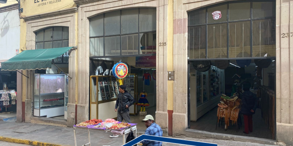 Local Comercial en Renta en Zacatecas, en Colonia Centro