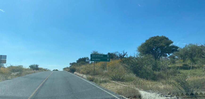 Tereno Campestre en Venta en Zacatecas, Cerca de Estación Palmira