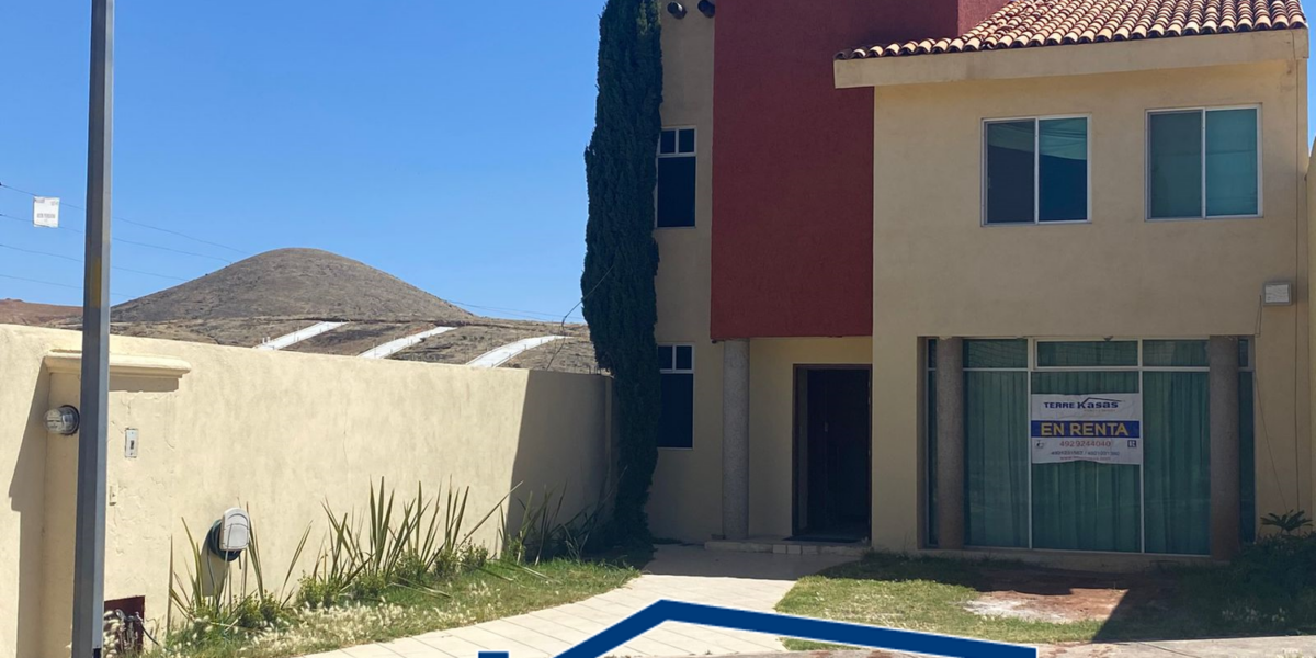 Casa en Renta en Guadalupe, Zac. En Fraccionamiento Conjunto del Bosque