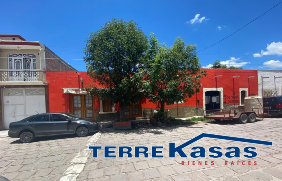 Terreno con Construcción en Venta en Villanueva, Zac. En El Centro