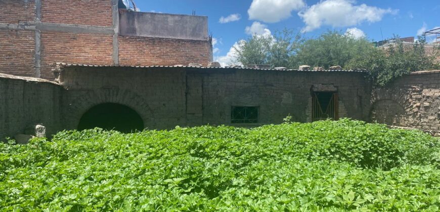 Terreno con Construcción en Venta en Villanueva, Zac. En El Centro