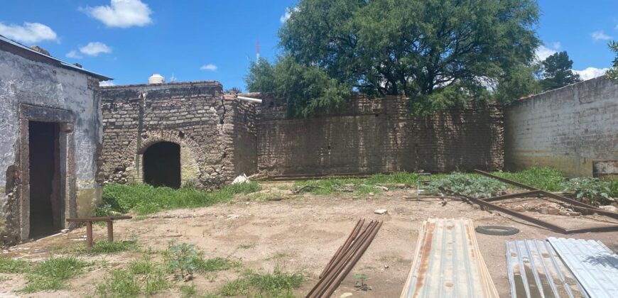 Terreno con Construcción en Venta en Villanueva, Zac. En El Centro