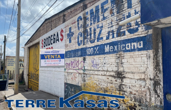 Bodega Comercial en Venta en Guadalupe, Zac. En Colonia Ojo de Agua de la Palma
