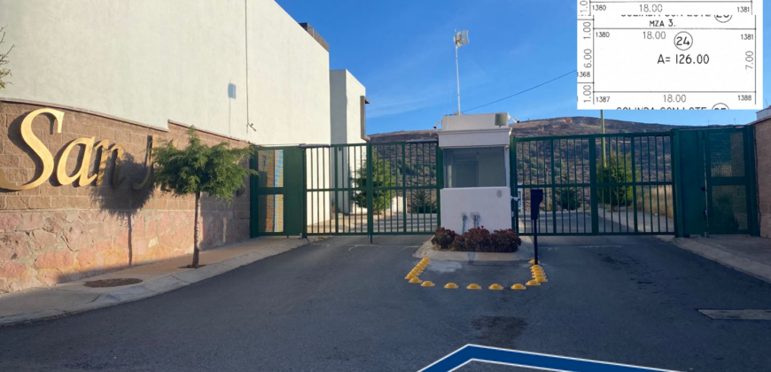 Dos Terrenos en Venta en Zacatecas, En Privada San Martin