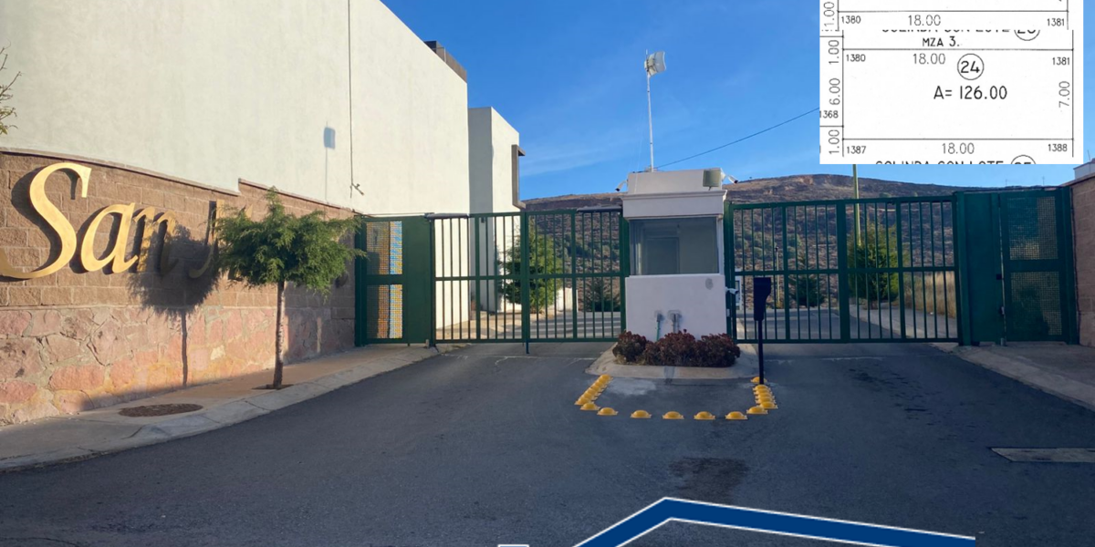 Dos Terrenos en Venta en Zacatecas, En Privada San Martin