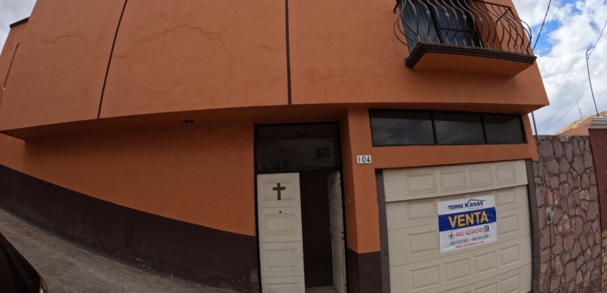 Casa en Venta en Zacatecas, en Colonia Lomas de la Soledad