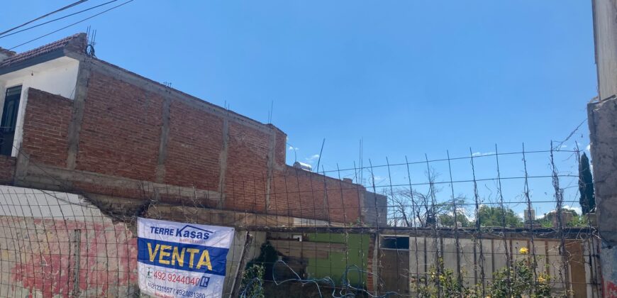 Terreno con Construcción en Venta en Guadalupe, Zac. En Colonia Ejidal