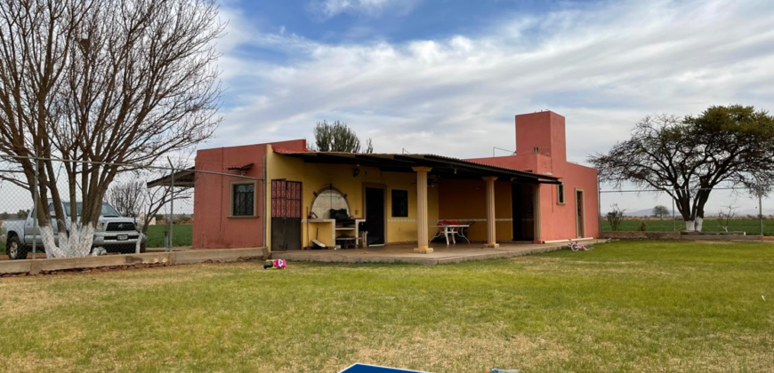 Rancho en Venta en Calera Zacatecas, por carretera  a Nuevo Mercurio hasta Colonia Carrillo Puerto