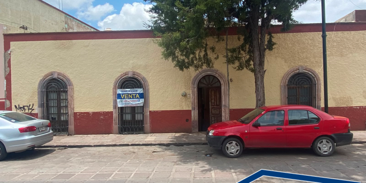 Casa Colonial en Venta en Guadalupe, Zac. En El Centro