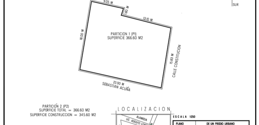 Casa Colonial en Venta en Guadalupe, Zac. En El Centro