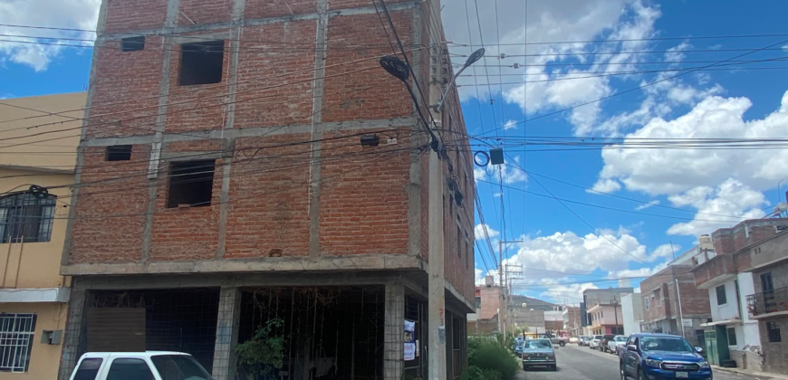 Edificio en Obra Negra en Venta en Guadalupe, Zac. En Colonia S.T.U.A.Z