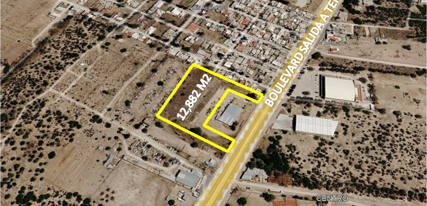 Terreno Comercial en Venta en Jerez, Zacatecas, Salida a Tepetongo