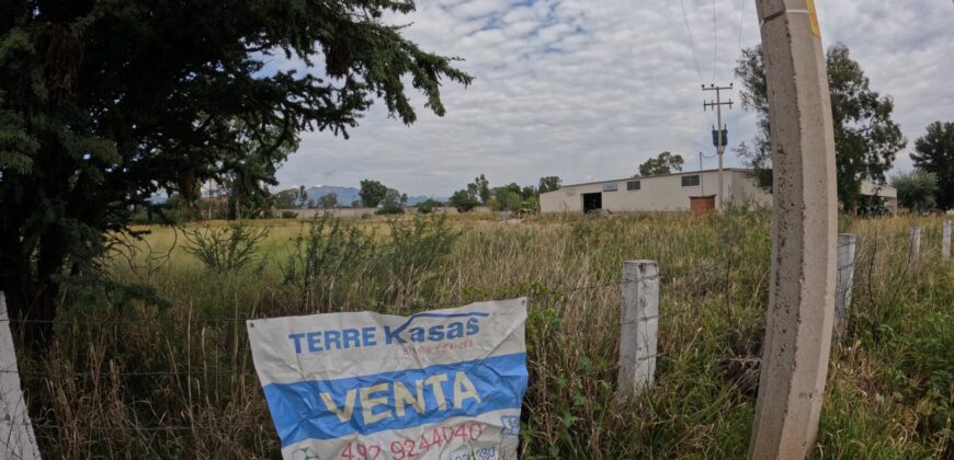 Terreno Comercial en Venta en Jerez, Zacatecas, Salida a Tepetongo
