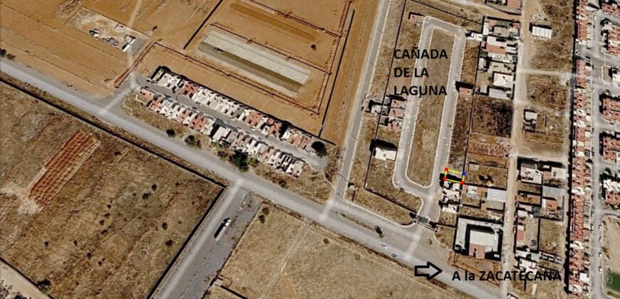 Terreno en Venta en Guadalupe en Privada Cañada de la Laguna I de 102 m2