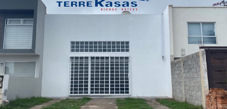Casa en Renta semi-amueblada de 2 recamaras en Guadalupe en el Fraccionamiento Cañada de la Laguna 2