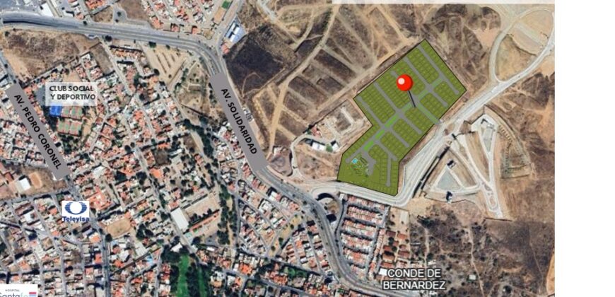 Terreno en Venta en Zacatecas, En Privada Bosque de San Mateo, en Fracc. Citadella del Nogal